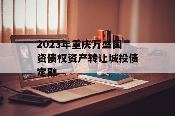 2023年重庆万盛国资债权资产转让城投债定融