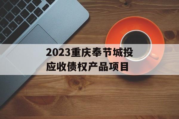 2023重庆奉节城投应收债权产品项目