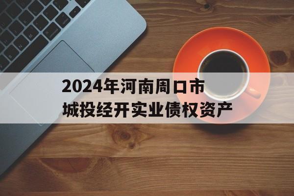 2024年河南周口市城投经开实业债权资产