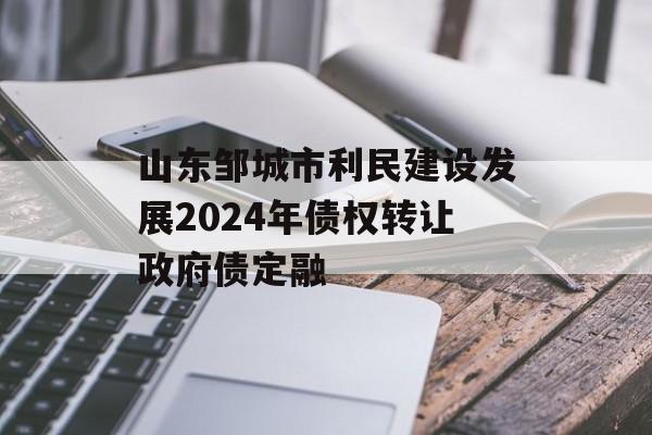 山东邹城市利民建设发展2024年债权转让政府债定融