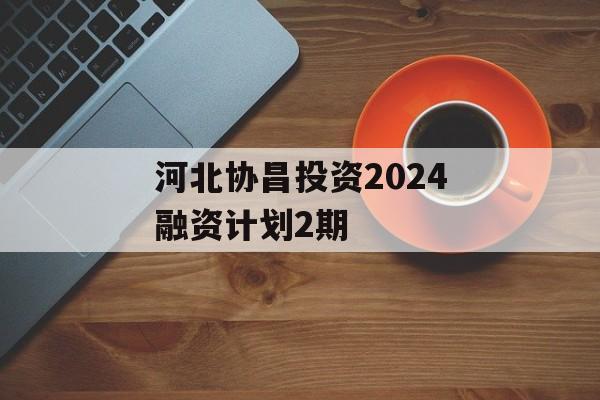 河北协昌投资2024融资计划2期