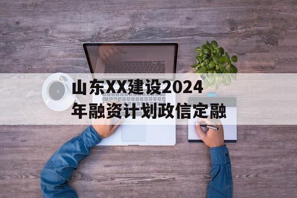 山东XX建设2024年融资计划政信定融