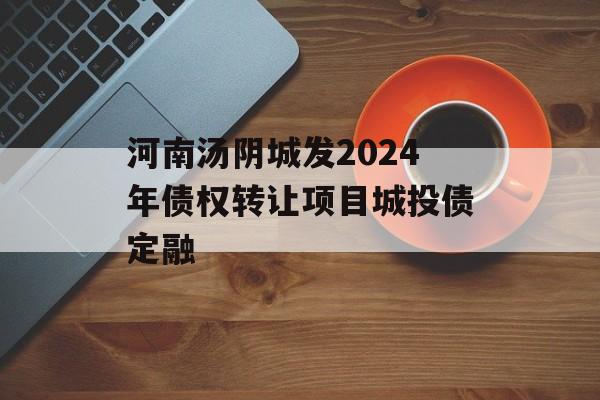 河南汤阴城发2024年债权转让项目城投债定融